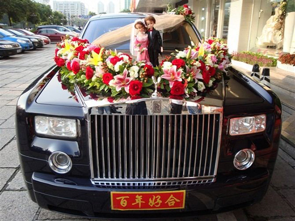 Guangzhou Wedding Rental Rolls Royce Wedding Sedan Rental Company