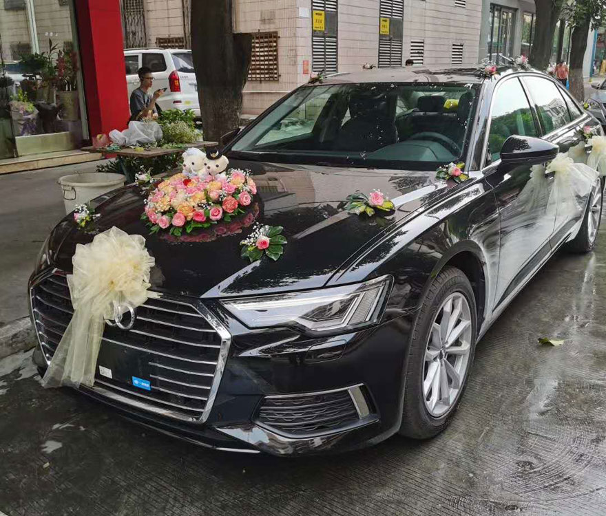 Guangzhou Wedding Rental Audi A6L Wedding Float Rental Company