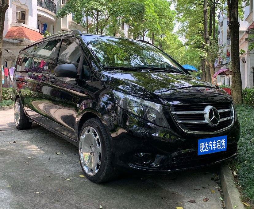 New Mercedes Benz Vito Luxury Dual Electric Door Business Vehicle for Rent in Guangzhou