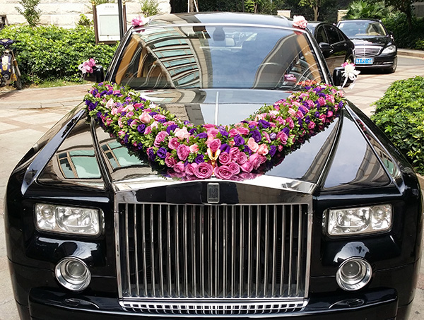 Guangzhou Wedding Rental Rolls Royce Wedding Sedan Rental Company