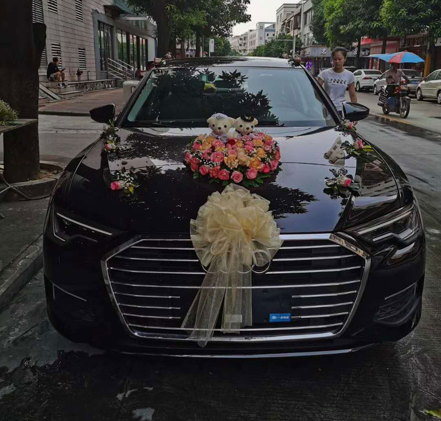 Guangzhou Wedding Rental Audi A6L Wedding Float Rental Company