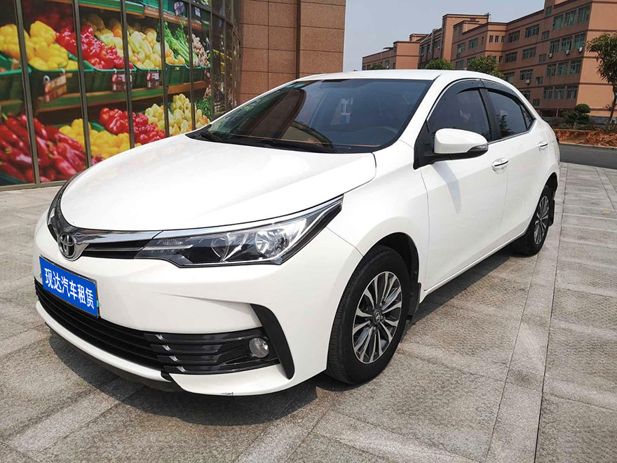 Renting Toyota Corolla Economy Sedan in Guangzhou