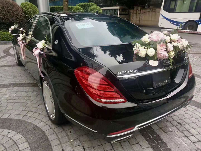 Rental of Mercedes Maybach S600 Wedding Float in Guangzhou