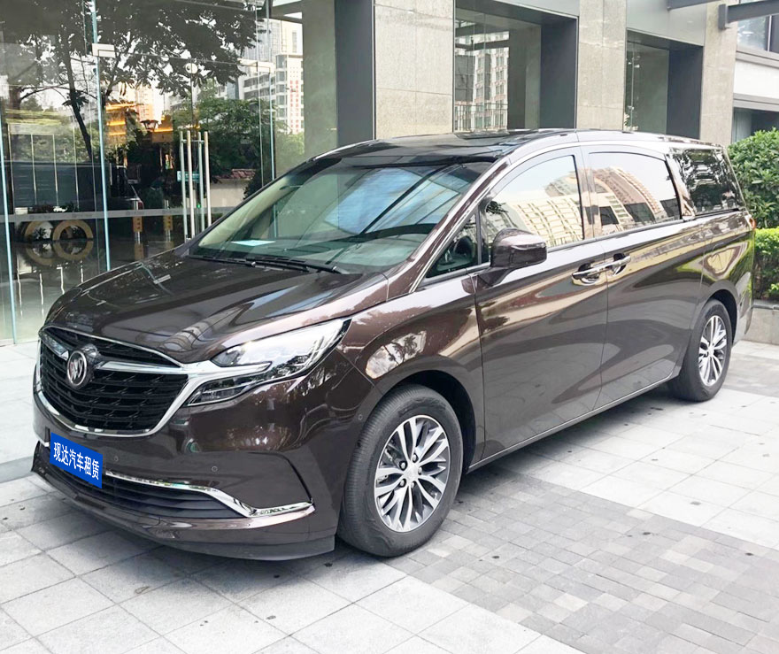 Rent a 7-seater Buick GL8 business vehicle 653T with a driver in Guangzhou, with an annual fee included