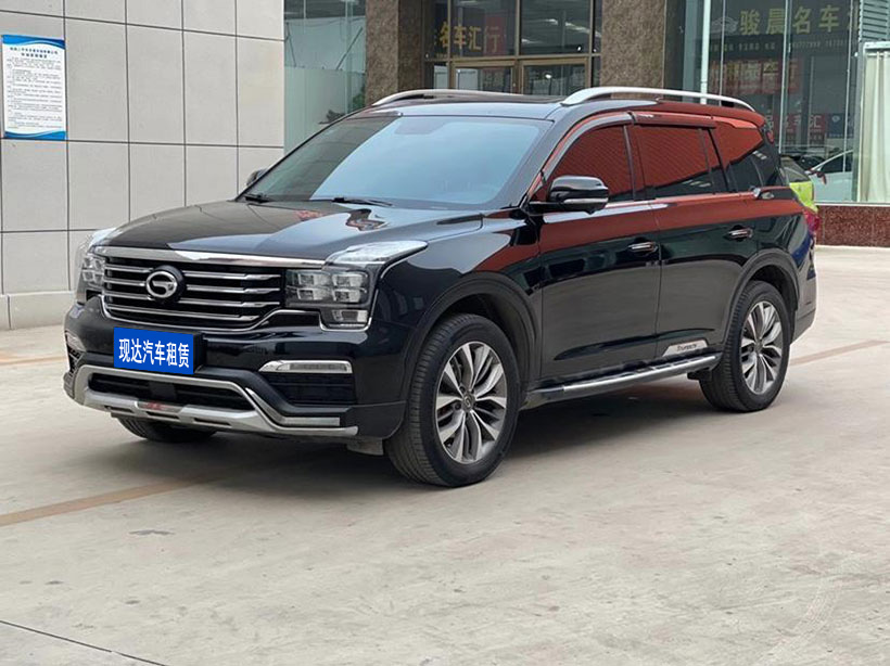 Long term rental of self driving SUV GAC GS8 off-road vehicle in Guangzhou