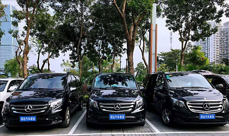 Guangzhou hires Mercedes Benz V260 commercial fleet with drivers,Xianda is the preferred car rental company in Guangzhou,Guangdong Province,China