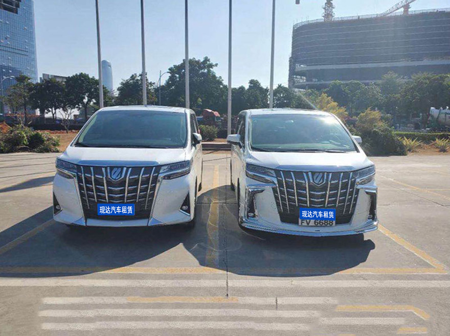 Guangzhou rental Toyota Alphard high-end business vehicle reception annual rental monthly rental charter (7 seats)