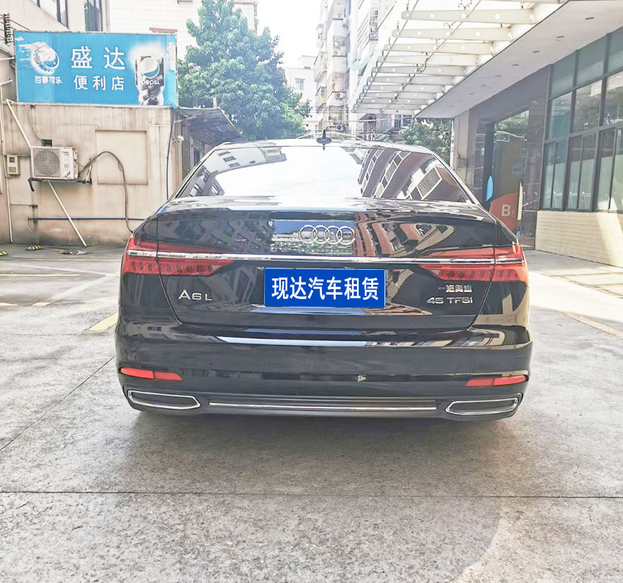 Rent Audi A6L luxury sedan in Guangzhou,Xianda is the preferred car rental company in Guangzhou,Guangdong Province,China