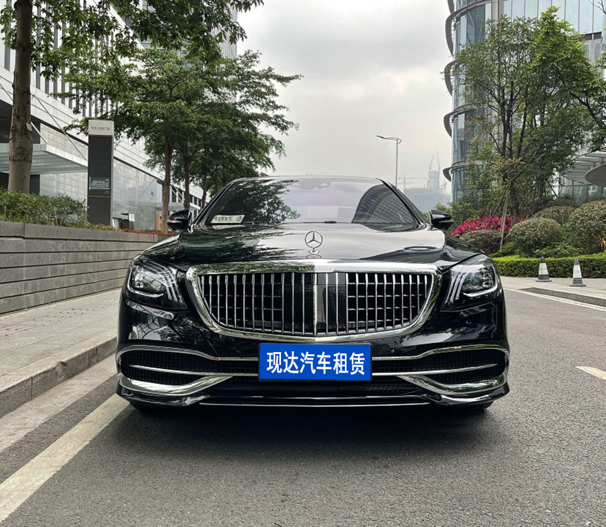 Rent Mercedes Benz S400 Maybach S500 high-end sedan in Guangzhou