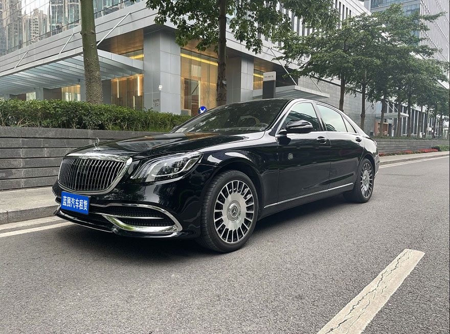 Rent Mercedes Benz S400 Maybach S500 high-end sedan in Guangzhou