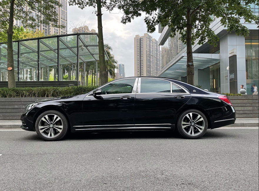 Guangzhou Car Rental Company for Mercedes Benz S450/S500/Maybach S63 with Driver/Self Drive Rental