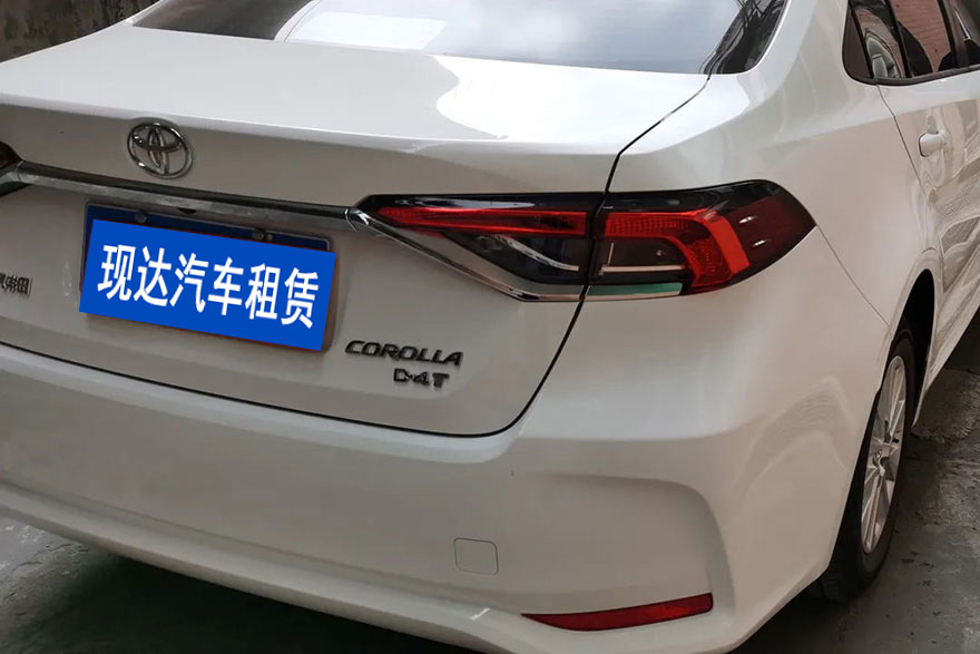 Guangzhou Rent Economy Sedan Corolla Self driving Monthly Rent Annual Rent