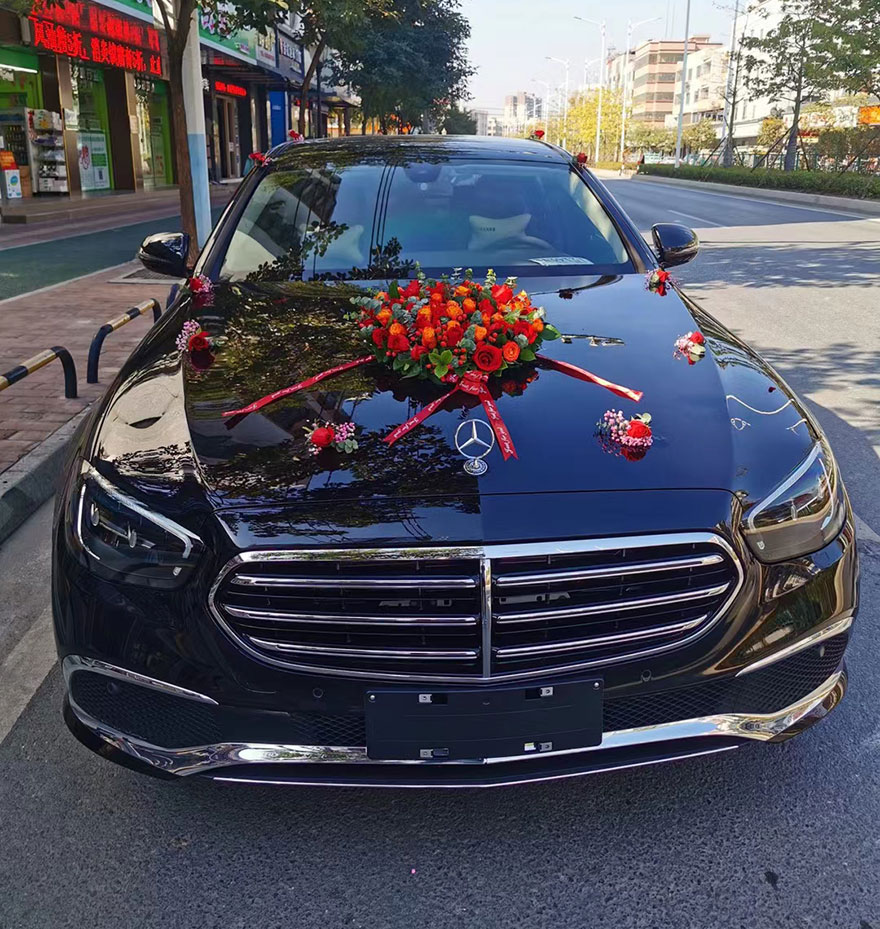 Guangzhou Wedding Renting Maybach Mercedes Benz E260L/S450L with Driver