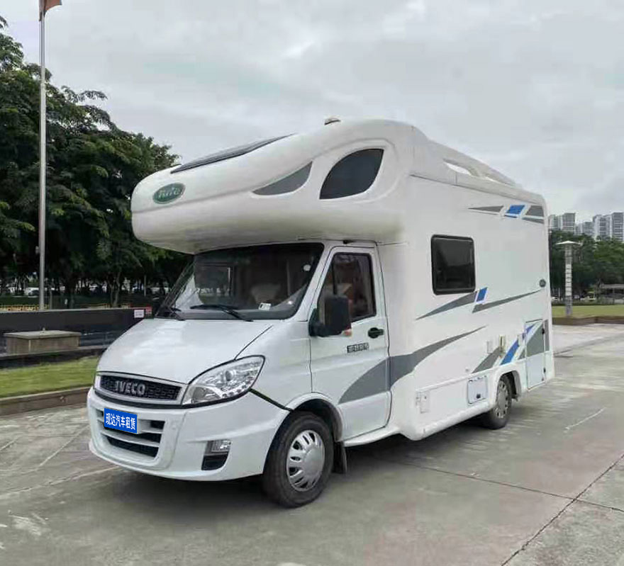 Guangzhou Guangdong equipped with a driver for self driving Iveco RV rental