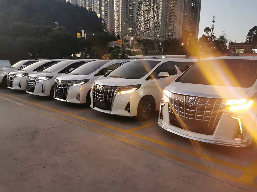 Guangzhou rental Toyota Alphard high-end business vehicle reception annual rental monthly rental charter (7 seats)