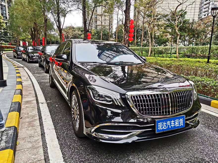 Guangzhou rental Mercedes Benz S450/S500 wedding float fleet