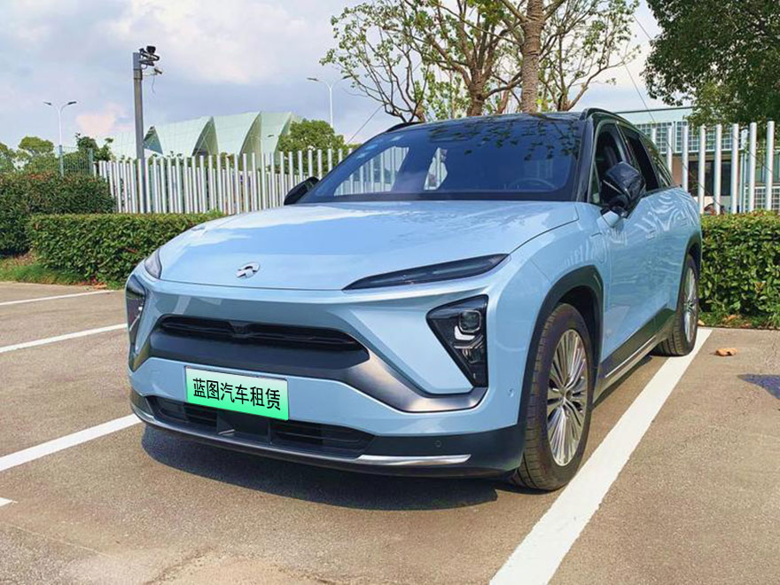 Guangzhou rental SUV NIO ES pure electric self driving charter