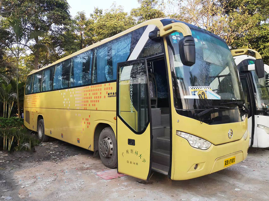 Annual rental of 45-50 seater bus with driver for commuting in Guangzhou city area