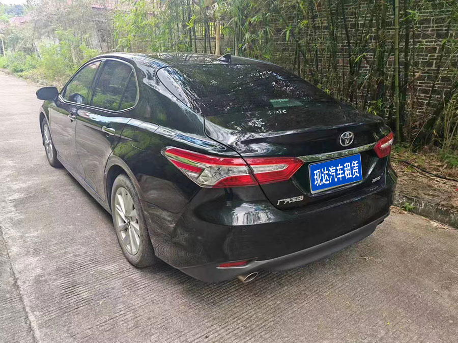 Annual rental of new Toyota Camry sedan for self driving in Guangzhou